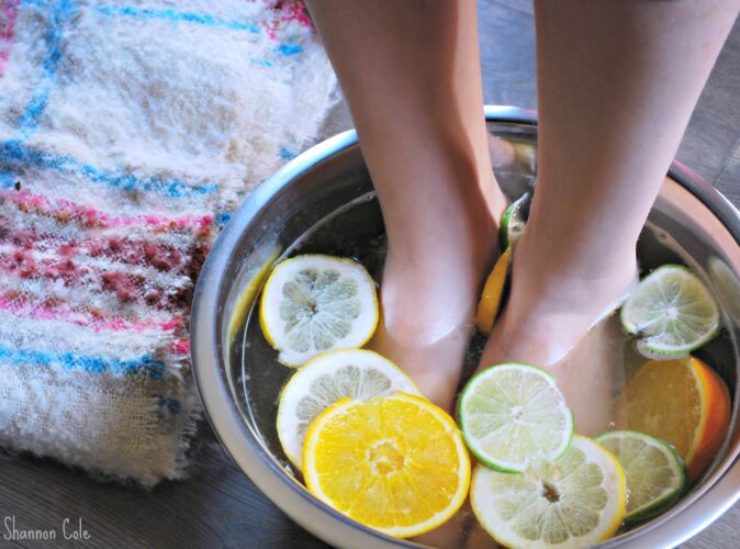 Citrus Herb Foot Soak
